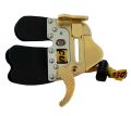 Напалечник DOLYMPIC RECURVE TAB PROMIX HEAVY METAL FRAME LEATHER LH LARGE GOLD Decut